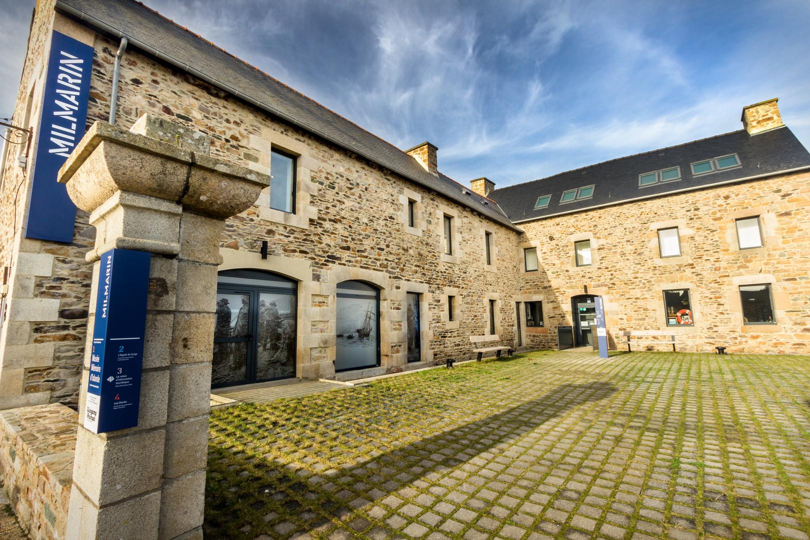 Accueil au musée Milmarin de Ploubazlanec Paimpol