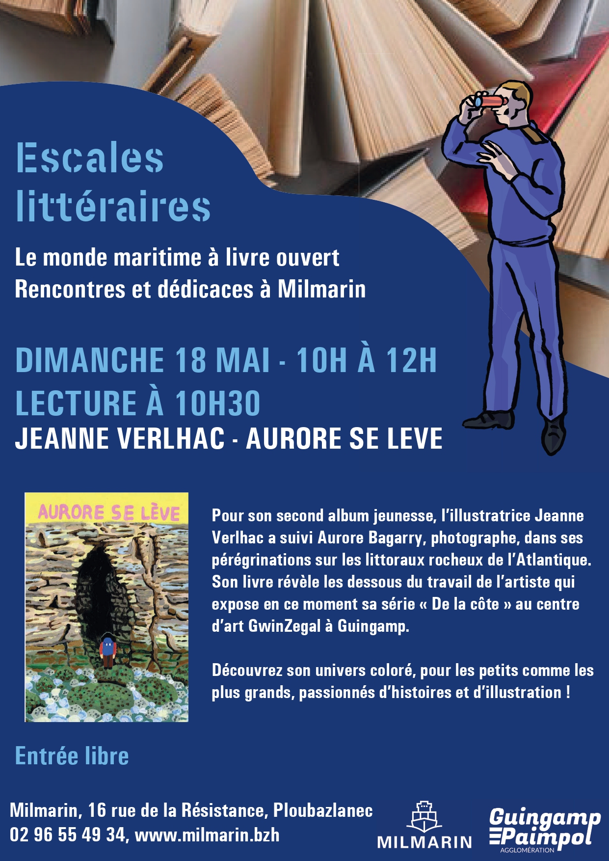 Aurore se lève de Jeanne Verlhac le 18 mai