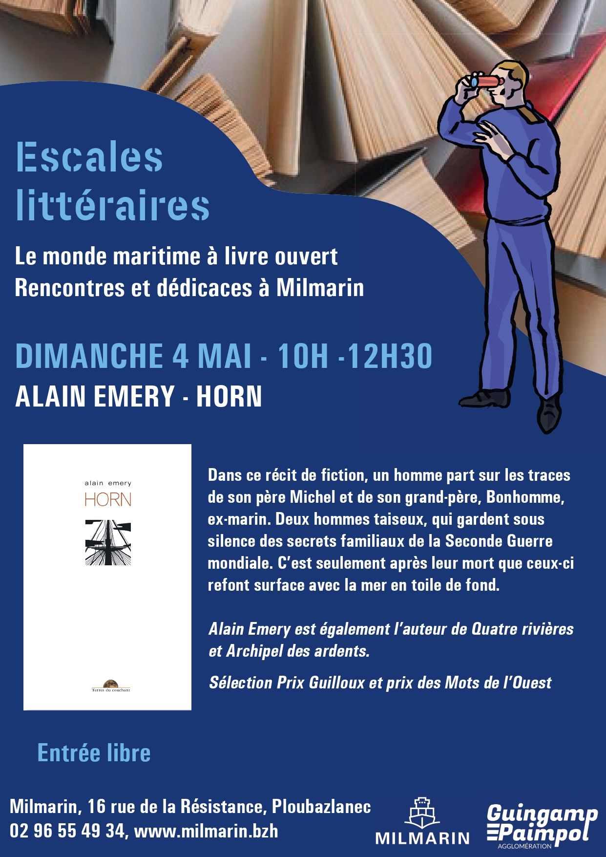 Horn, d'Alain Emery le 4 mai