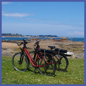 Des vélos à la pointe de l'Arcouest
